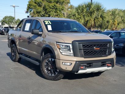 Used 2021 Nissan Titan PRO-4X w/ Pro-4x Utility Package