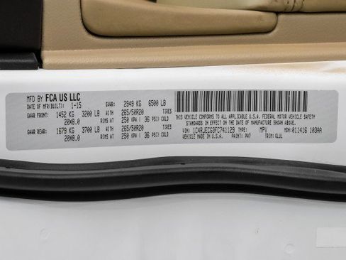 Used 2015 Jeep Grand Cherokee Overland RWD image 60