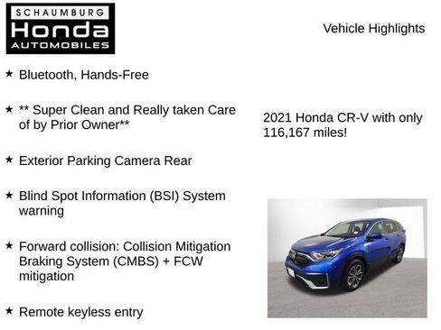 Certified 2021 Honda CR-V EX image 14
