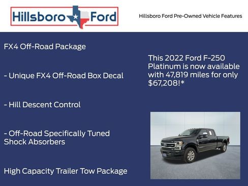 Used 2022 Ford F250 Platinum AWD/4WD image 3