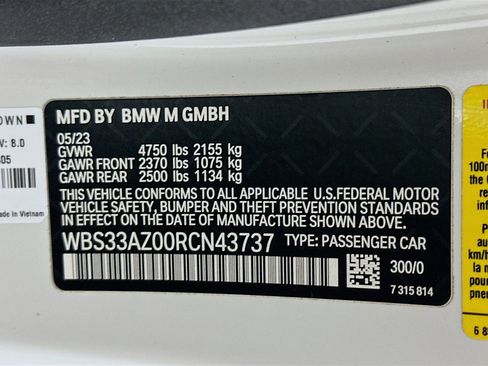 Used 2024 BMW M4 Competition w/ M Carbon Exterior Package image 35