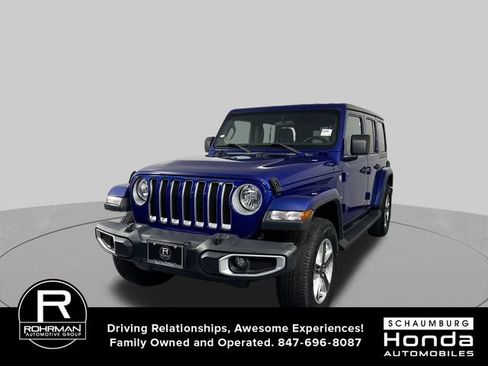 Used 2020 Jeep Wrangler Unlimited Sahara AWD/4WD image 2