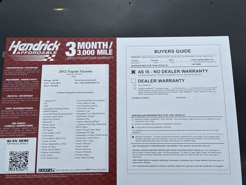 Used 2012 Toyota Tacoma w/ TRD Sport Pkg image 32