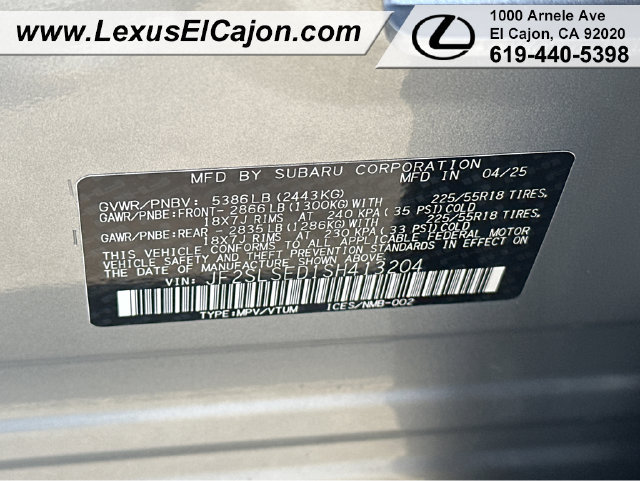 Used 2025 Subaru Forester Premium w/ Protection Package (1PH) AWD/4WD image 37