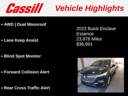 Used 2023 Buick Enclave Essence w/ Experience Buick Package image 3