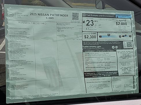 New 2025 Nissan Pathfinder S image 18