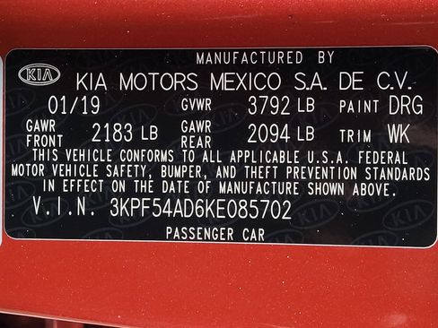 Used 2019 Kia Forte EX w/ EX Launch Edition FWD image 33