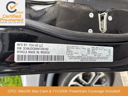 Certified 2022 Jeep Compass Limited w/ Sun and Sound Group AWD/4WD image 33