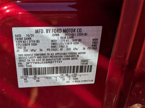 New 2025 Ford Maverick XLT w/ Equipment Group 301A image 23