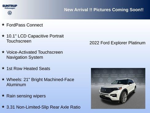 Used 2022 Ford Explorer Platinum w/ Equipment Group 601A image 18