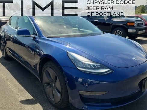 Used 2019 Tesla Model 3 Long Range AWD/4WD image 1