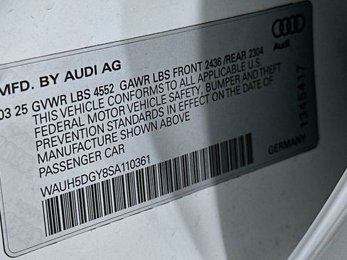 Used 2025 Audi S3 Premium Plus w/ Premium Plus Package AWD/4WD image 24