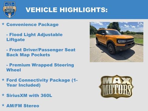 New 2026 Ford Bronco Sport Big Bend w/ Convenience Package AWD/4WD image 12