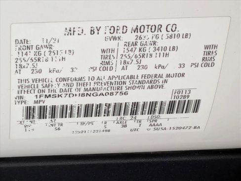 Used 2022 Ford Explorer XLT w/ Equipment Group 202A RWD image 27