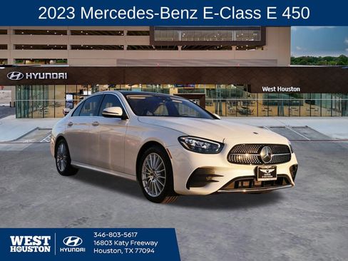 Used 2023 Mercedes-Benz E 450 4MATIC Sedan image 1