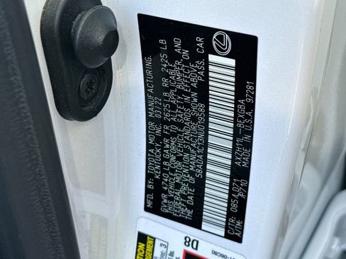 Used 2022 Lexus ES 300h w/ Premium Package FWD image 28