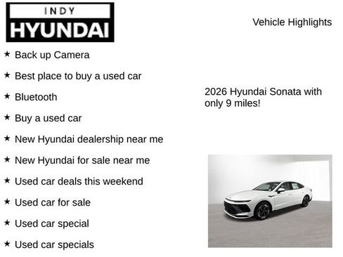 New 2026 Hyundai Sonata SEL image 8