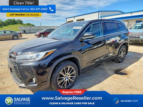Used 2018 Toyota Highlander SE AWD/4WD image 1