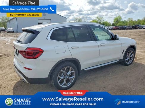 Used 2020 BMW X3 xDrive30i w/ Convenience Package AWD/4WD image 4