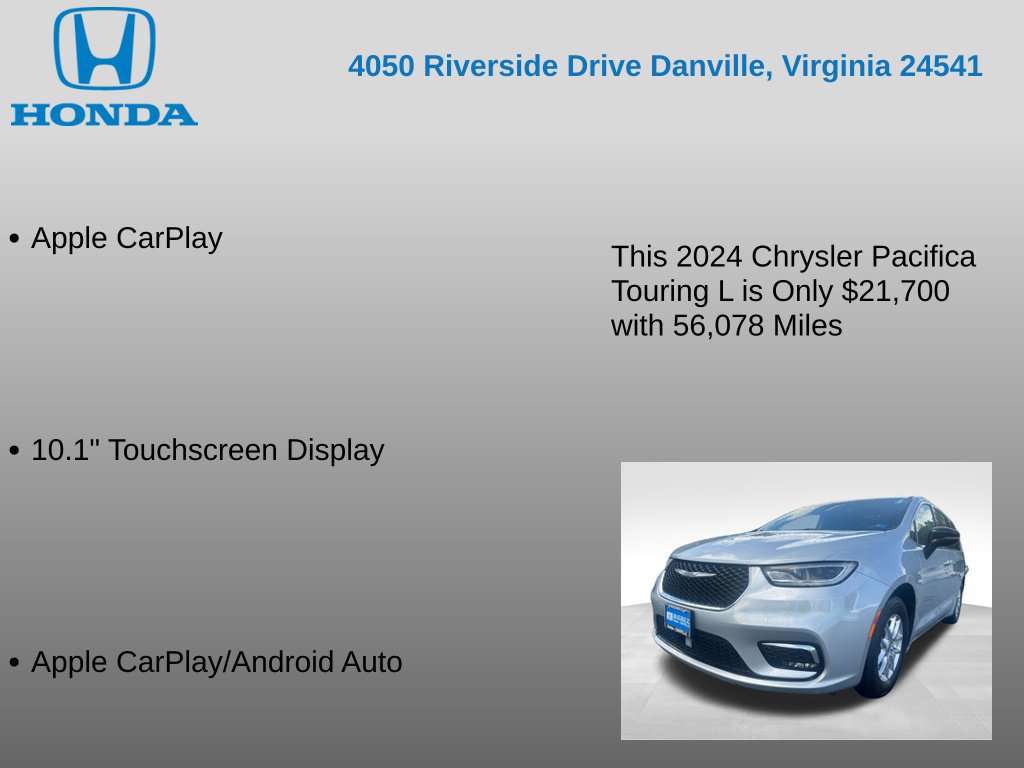 Used 2024 Chrysler Pacifica Touring-L FWD image 27