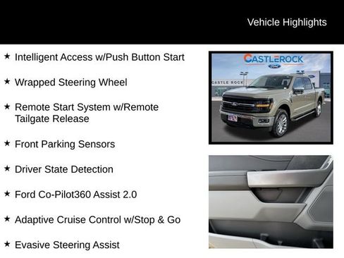 New 2025 Ford F150 XLT w/ Equipment Group 302A MID image 14