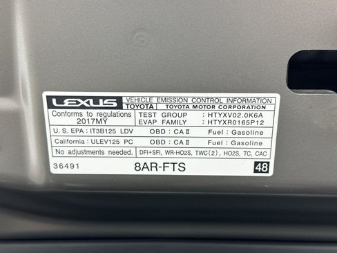 Used 2017 Lexus IS 200t F Sport w/ F Sport Package RWD image 21
