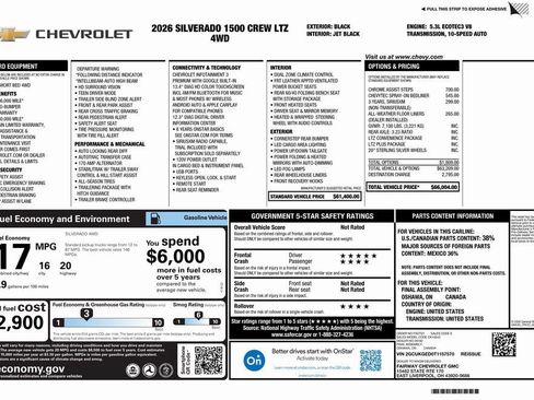 New 2026 Chevrolet Silverado 1500 LTZ image 4