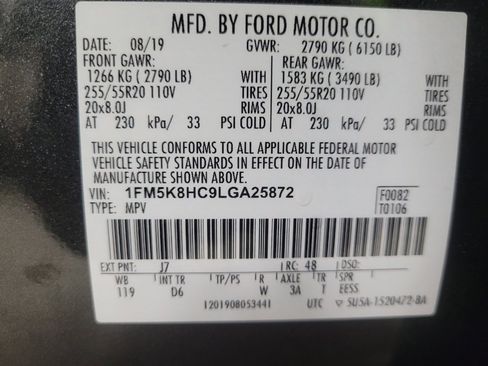 Used 2020 Ford Explorer Platinum image 33