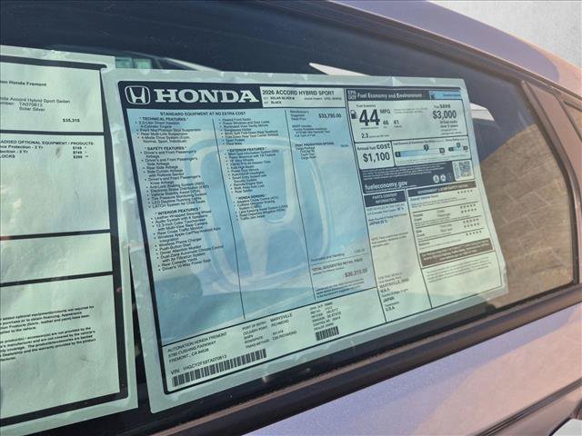New 2026 Honda Accord Sport image 17