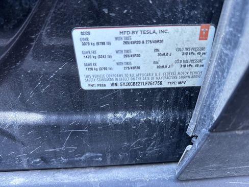 Used 2020 Tesla Model X Long Range image 9