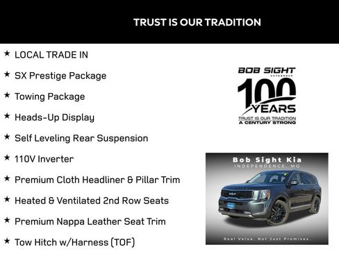 Certified 2022 Kia Telluride SX w/ SX Prestige Package image 2