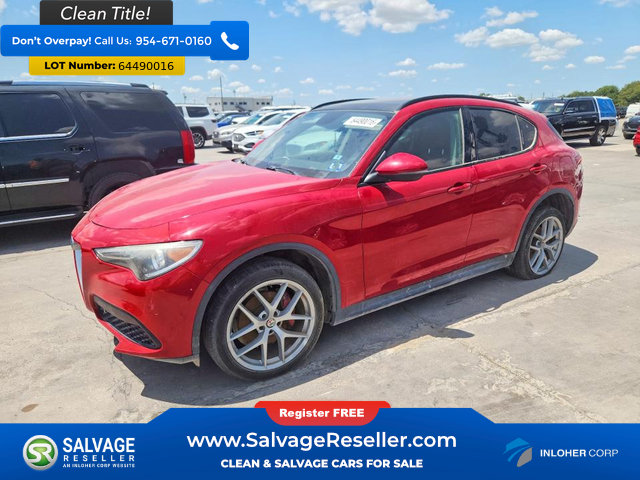 Used 2018 Alfa Romeo Stelvio Sport w/ Quick Order Package 22J Sport AWD/4WD image 1