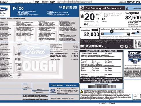 Certified 2021 Ford F150 Lariat image 27