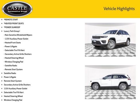 New 2025 Jeep Grand Cherokee Laredo X image 3