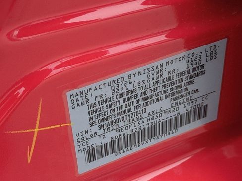 New 2026 Nissan Sentra SR w/ Floor Mat Package FWD image 40