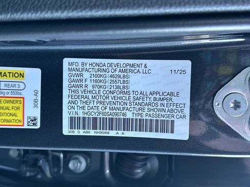 New 2025 Honda Accord EX-L image 31