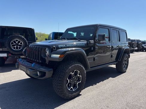 Used 2023 Jeep Wrangler Unlimited Rubicon 4xe w/ Steel Bumper Group AWD/4WD image 7