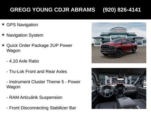 New 2026 RAM 2500 Power Wagon AWD/4WD image 7