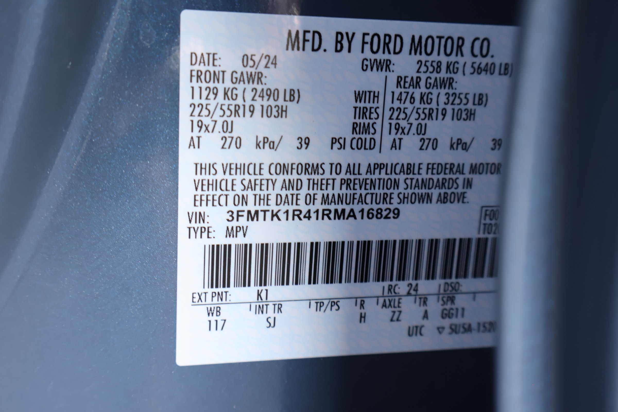 Used 2024 Ford Mustang Mach-E Select w/ Comfort Package Lite RWD image 27