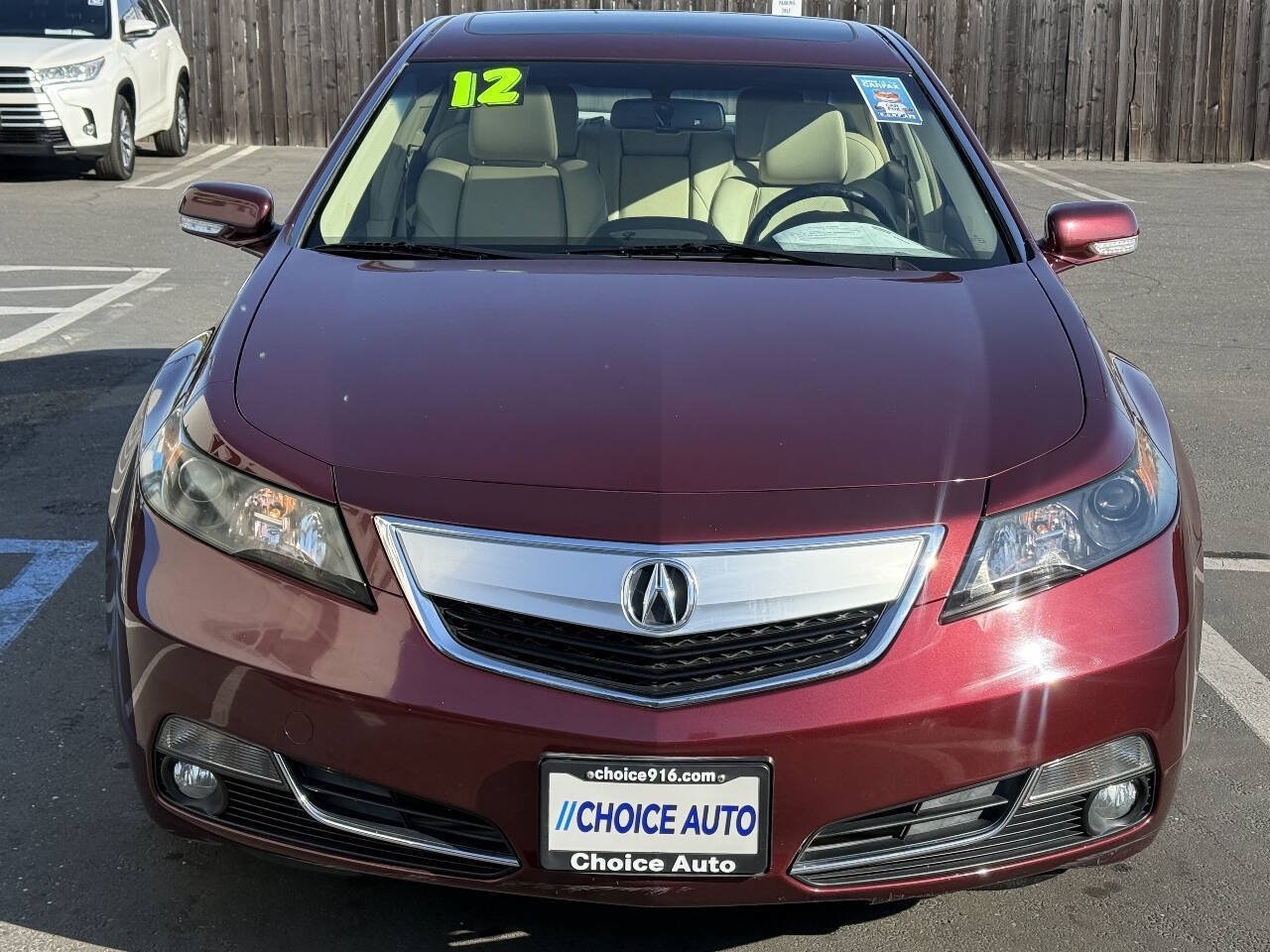 Used 2012 Acura TL w/ Technology Package FWD image 2