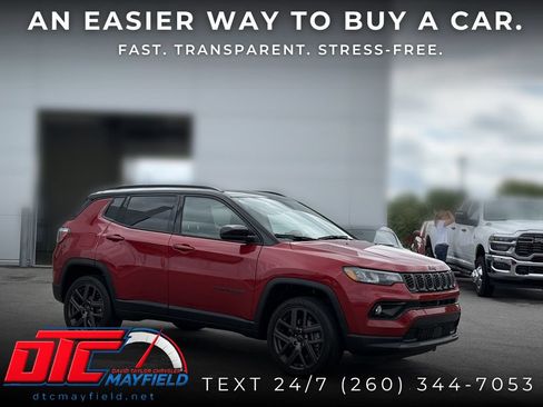Used 2025 Jeep Compass Limited w/ Sun & Sound Group AWD/4WD image 1