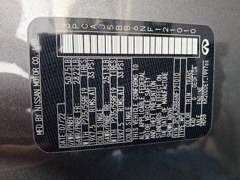 Certified 2022 INFINITI QX50 Luxe w/ Cargo Package image 26