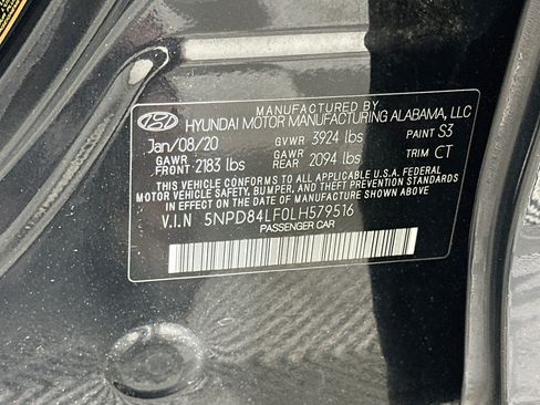 Used 2020 Hyundai Elantra SEL w/ Cargo Package (C1) FWD image 12