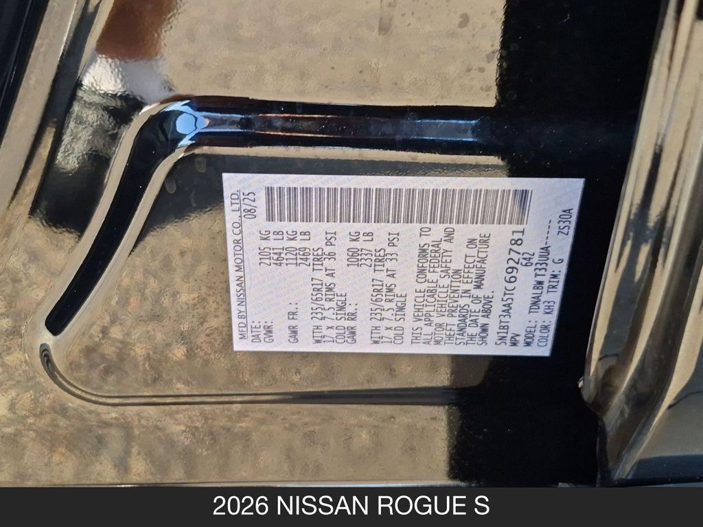 Certified 2026 Nissan Rogue S FWD image 24