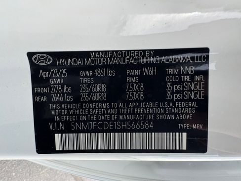 New 2025 Hyundai Tucson XRT image 28