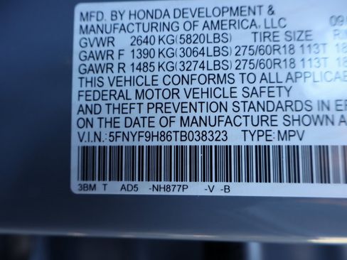 New 2026 Honda Passport TrailSport Elite image 36