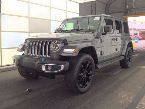 Used 2022 Jeep Wrangler Unlimited Sahara w/ Safety Group AWD/4WD image 1
