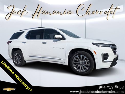 Used 2023 Chevrolet Traverse Premier w/ LPO, Floor Liner Package image 1