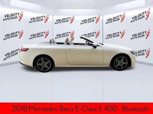 Used 2018 Mercedes-Benz E 400 4MATIC Cabriolet w/ Premium 2 Package (Q02) image 2