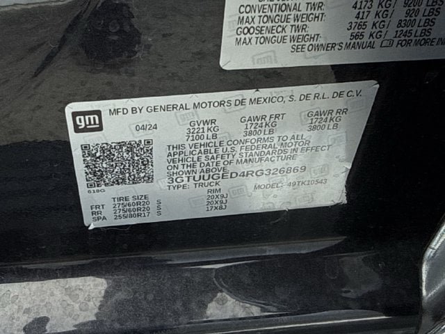 Used 2024 GMC Sierra 1500 Denali w/ Technology Package AWD/4WD image 35